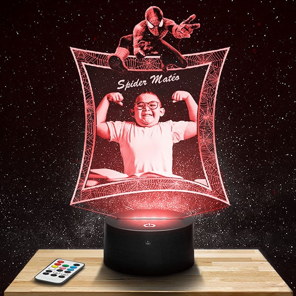 Veilleuse Personnalisée Spiderman