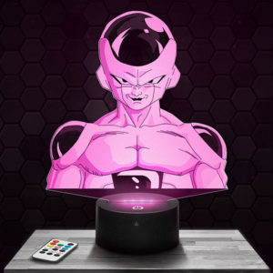 Lampe 3D Dragon Ball Z - Freezer  avec socle au choix !