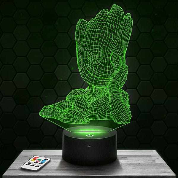 lampe-3d-groot Lampe 3D Groot avec socle au choix !