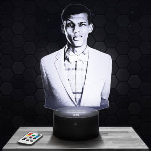 Lampe 3D Stromae avec socle au choix !