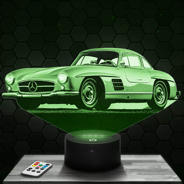lampe-3d-mercedes-sl-300
