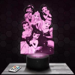 Princesses Disney - Jasmine Blanche Neige Aurore Belle Cendrillon Ariel