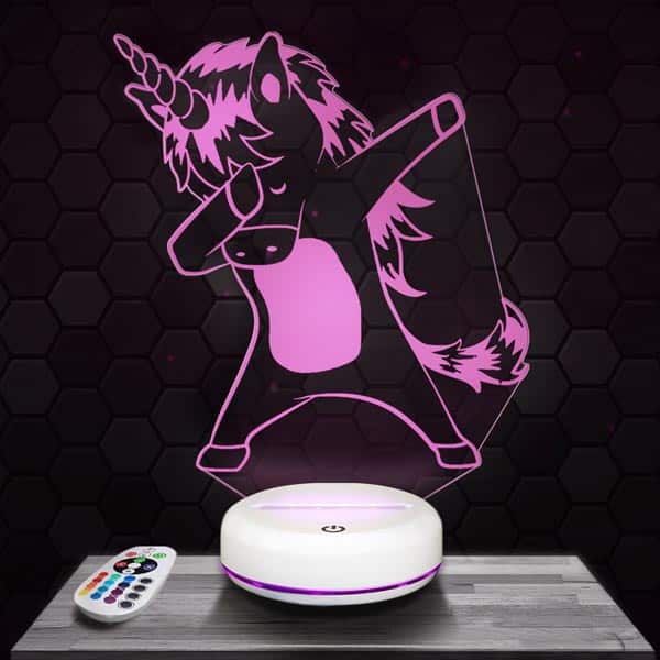 lampe-3d-licorne-dab-blanc-premium