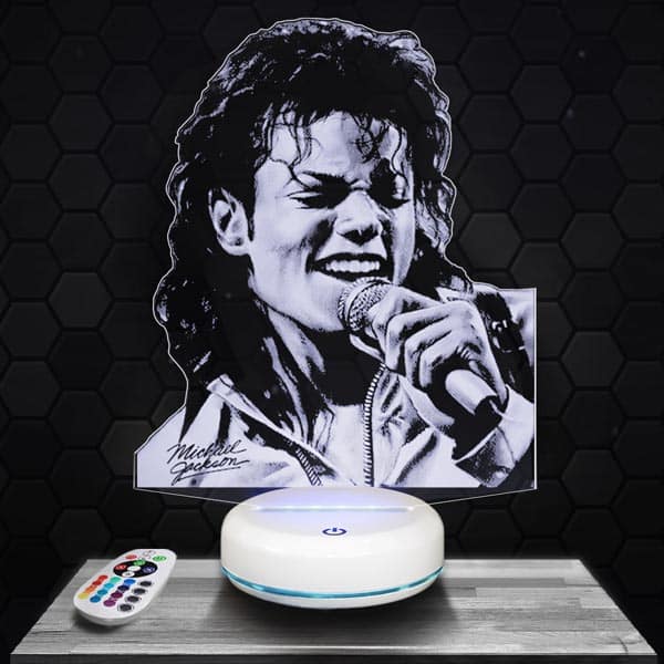 lampe-3d-michael-jackson-blanc-premium
