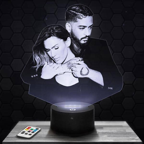lampe-3d-vitaa-slimane-duo-musical Vitaa & Slimane
