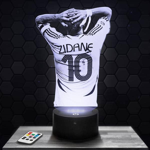 lampe-3d-zidane-france-98 France 1998 - Zinedine Zidane