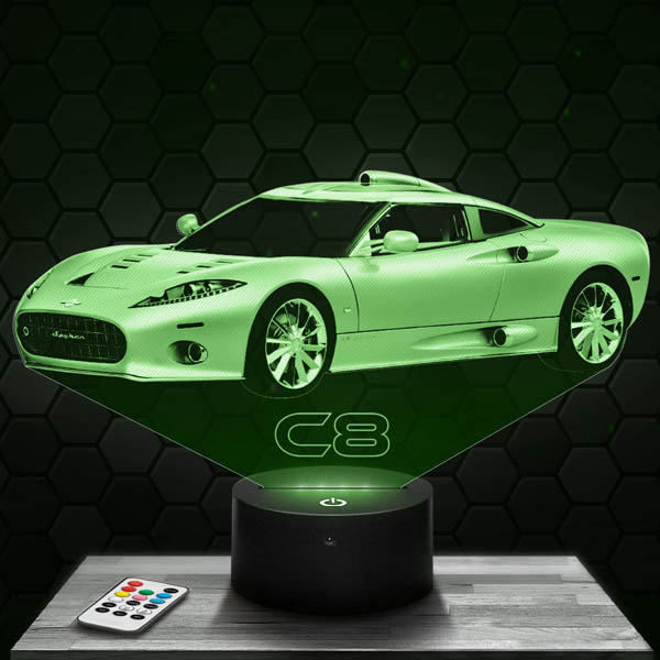 lampe-3d-voiture-spyker-c8-600