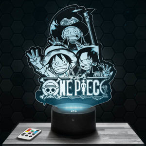 Lampe Ace Sabo Luffy One Piece