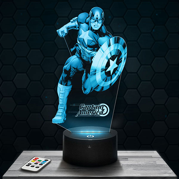 lampe-3d-captain-america