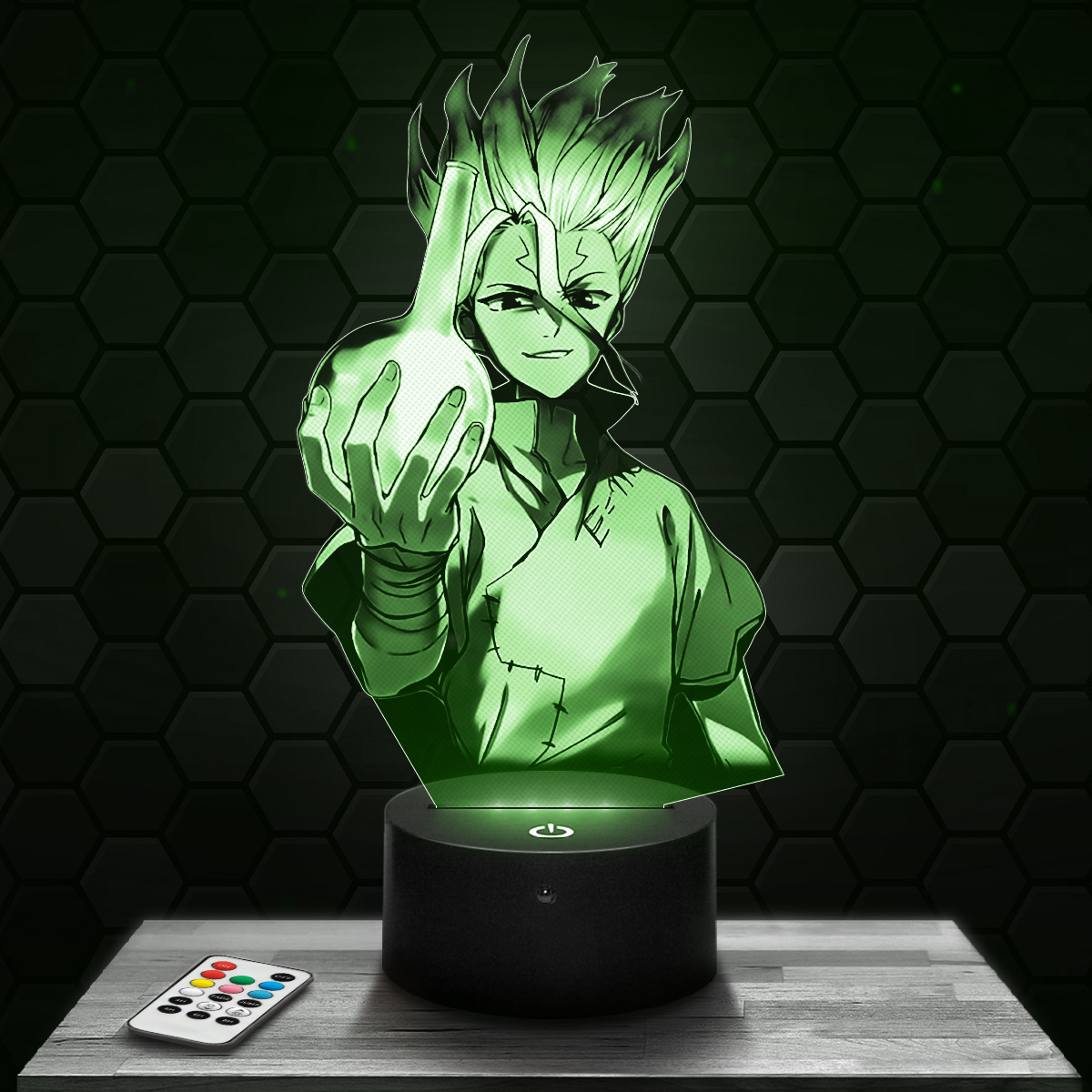 lampe-3d-dr-stone-senku-ishigami