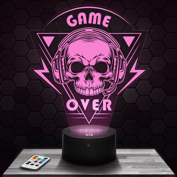 lampe-3d-game-over-gamer-crâne-600