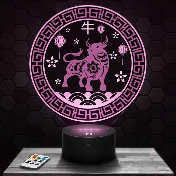 lampe-3d-signe-astologique-chinois-boeuf-600