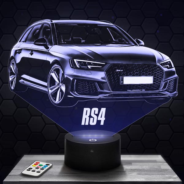 lampe-3d-audi-rs4