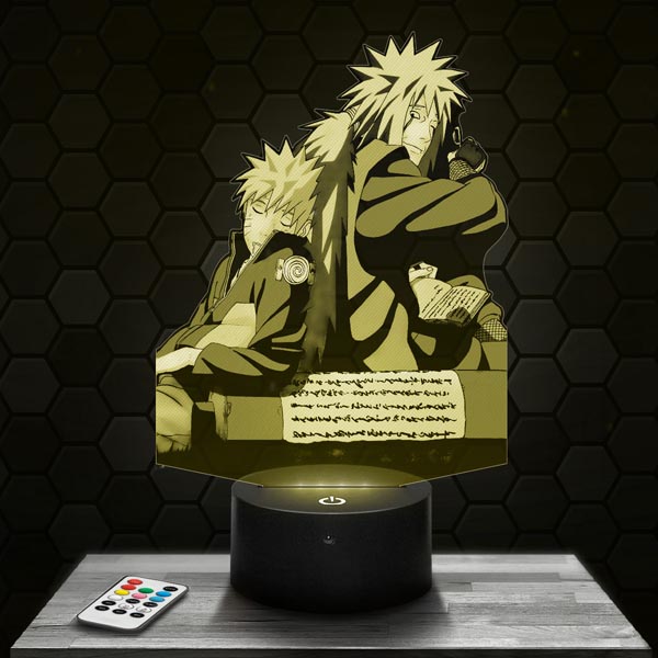 lampe-3d-jiraya-et-naruto