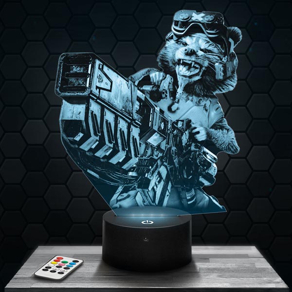 lampe-3d-rocket-racoon